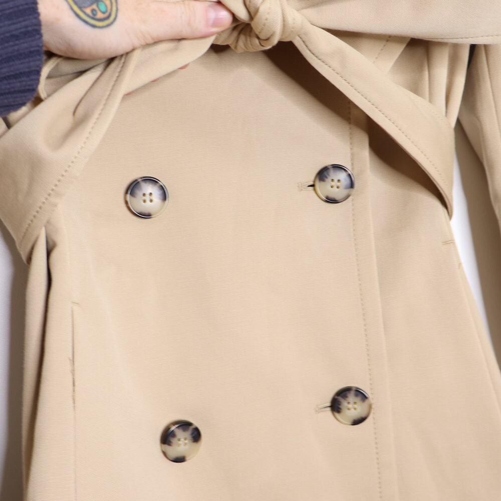 Club Monaco Beige Trench Coat - Picture 7 of 15